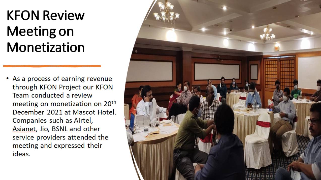 KFON Review Meeting on Monetization